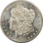 1885-CC Morgan Silver Dollar. MS-62 (PCGS).