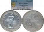 Great Britain; 1900B, silver coin trade Dollar, KM#T5, UNC.(1) PCGS MS62