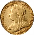AUSTRALIA. Sovereign, 1899-P. Perth Mint. Victoria. PCGS EF-40 Gold Shield.