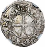 GREAT BRITAIN. Anglo-Gallic. Denier, ND (1189-99). Poitou Mint. Richard I "the Lionheart". NGC VF-35