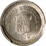 GUATEMALA. 1/2 Real, 1879. PCGS MS-67.