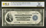 Fr. 747*. 1918 $2 Federal Reserve Bank Star Note. Boston. PCGS Banknote Choice Very Fine 35.