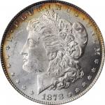 Lot of (2) 1878 Morgan Silver Dollars. MS-63 (PCGS).