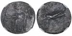 公元前400-前333年古希腊爱神与酒神斯塔特银币 NGC VG，6330391-069