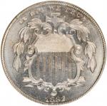 1882 Shield Nickel. Proof-66 (NGC).