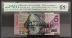 Reserve Bank of Australia, $5, 2001, serial number FG01519304, Centennial of the Commonwealth of Aus