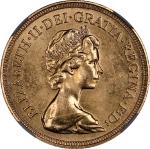 GREAT BRITAIN. Sovereign, 1981. Llantrisant Mint. Elizabeth II. NGC MS-64.