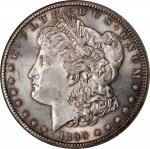 1890-CC Morgan Silver Dollar. MS-63 (NGC).