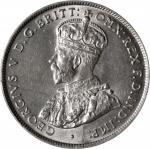 AUSTRALIA. Florin, 1931-(M). Melbourne Mint. George V. PCGS MS-62.