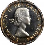CANADA. Dollar, 1958. Ottawa Mint. NGC PROOFLIKE-66 Cameo.