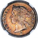 1882-H海峡殖民地喜敦样币一组3枚 NGC SP 66 Straits Settlements 1882-H Heaton Mint