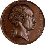 1819 (ca. 1845-1860) Series Numismatica Medal. By John R. Bacon. Musante GW-101, Baker-130. Bronze. 