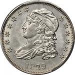 1829 Capped Bust Dime. JR-5. Rarity-4. Small 10 C. MS-62 (PCGS).