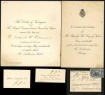 Invitation of the Duke of Veragua and the Royal Commissioner General of Spain for the Worlds Columbi