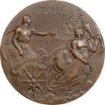 1901 Yale University Bicentennial Medal. By Bela Lyon Pratt, struck By Tiffany & Co. Bronze. About U