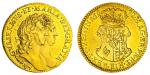 William and Mary (1688-1694), Half-Guinea, 1692, conjoined laureate busts right, Elephant and Castle