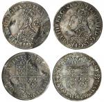 Elizabeth I (1558-1603), milled issue, Sixpences (2), 1562, 3.17g, m.m. star, elizabeth d g etc, tal