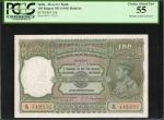 INDIA. Reserve Bank of India. 100 Rupees, ND (1943). P-20b. Consecutive. PCGS Currency Choice About 