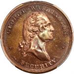 Circa 1859 Dickeson’s Coin and Medal Safe store card. Musante GW-257, Baker-530A, Miller Pa-143. Cop