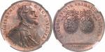 Pologne Sigismond III (1592-1599). Médaille en bronze (1720), célébrant l’éviction du trône de Suède