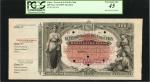 CUBA. Tesoro de la Isla de Cuba. 200 Pesos, 1891. P-44s. Specimen. PCGS Extremely Fine 45.