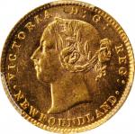 CANADA. Newfoundland. 2 Dollars, 1882-H. Heaton Mint. Victoria. PCGS MS-64 Gold Shield.