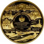 1999年澳门回归祖国(第3组)纪念金币5盎司 NGC PF 69