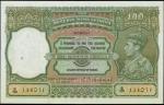 INDIA. The Reserve Bank of India. 100 Rupees, ND (1943). P-20b. PCGSBG Choice Uncirculated 63 Net. P