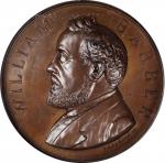 1879 (ca. 1880) Chief Engraver William Barber Memorial Medal. By Charles E. Barber. Julian MT-19. Br