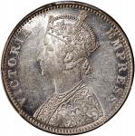 1900-B英属印度卢比银币，PCGS MS61，#43020823