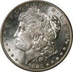 1883-S Morgan Silver Dollar. MS-64 (PCGS).