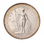 1911年B版香港壹圆银币一枚