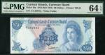 Cayman Islands Currency Board, $50, ND (1986), serial number A/1 203751, blue, Queen Elizabeth II at