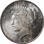 1925-S Peace Silver Dollar. MS-62 (PCGS). OGH.