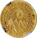 COSTA RICA. Escudo, 1847-CR JB. San Jose Mint. NGC EF-40.