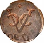 1790-VOC年荷兰东印度群岛2Duit。错版。 NETHERLANDS EAST INDIES. Dutch East India Company. Utrecht. Mint Error -- 