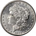 1883-S Morgan Silver Dollar. MS-61 (PCGS).