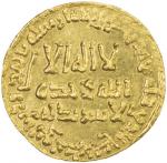 ABBASID: al-Mansur, 754-775, AV dinar (4.27g), NM, AH139, A-212, choice About Unc.