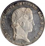 AUSTRIA. Taler, 1848-A. Vienna Mint. Franz Joseph I. PCGS MS-64+ Prooflike Gold Shield.