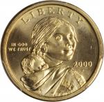 2000-P Sacagawea "Cheerios" Dollar, FS-902, Boldly Detailed Tail Feathers, and 2000 Lincoln "Cheerio
