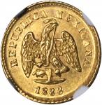 MEXICO. Peso, 1888-AsL/M. NGC MS-62.