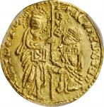 ITALY. Venice. Ducat, ND (1400-13). Michele Steno. PCGS MS-64 Gold Shield.