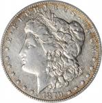 1879-CC Morgan Silver Dollar. VAM-4. Clear CC. VF-30 Details--Scratched (ANACS).