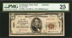 Cutchogue, New York. 1929 Ty. 1 $5 Fr. 1800-1. The First NB. Charter #12551. PMG Very Fine 25.