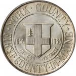 1936 York County, Maine Tercentenary. MS-67 (PCGS).
