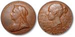 英国1897年维多利亚女王登基六十周年纪念铜章一枚