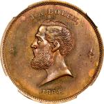 Massachusetts--Springfield. 1864 John Adams Bolen. Fuld-760A-10a, Musante JAB-12. Rarity-7. Copper. 