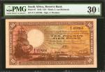 SOUTH AFRICA. Reserve Bank of South Africa. 10 Pounds, 1935. P-87. PMG Very Fine 30 EPQ.