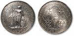 1895年香港不列颠尼亚女神站像壹圆银币一枚