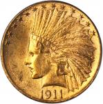 1911-S Indian Eagle. MS-61 (PCGS). CAC.
